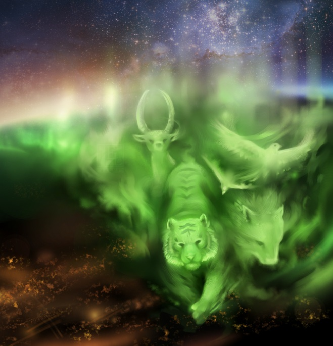 Krachtdieren en Totemdieren