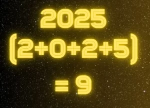 2025 is gelijk aan het jaar 9 in numerologie